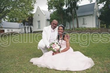 Abegail Bobani, bride of former Labour Minister, Membathisi Mdladlana.